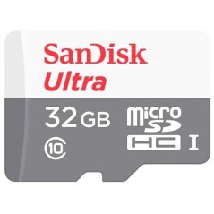 SanDisk Ultra microSDHC 16GB 80MB/s - Fast, Reliable Storage for Your Devices!